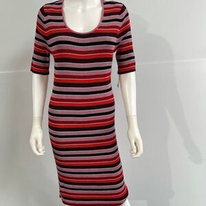 Bar lll Striped Sweater Dress